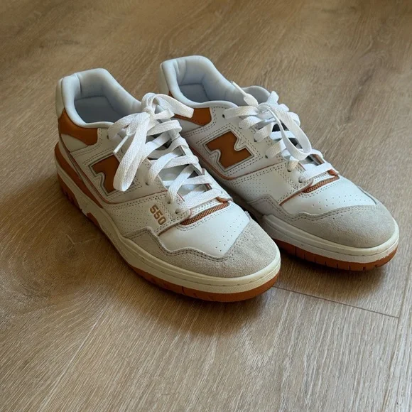 BRAND NEW New Balance 550 Burnt Orange Sneakers - Picture 4 of 6
